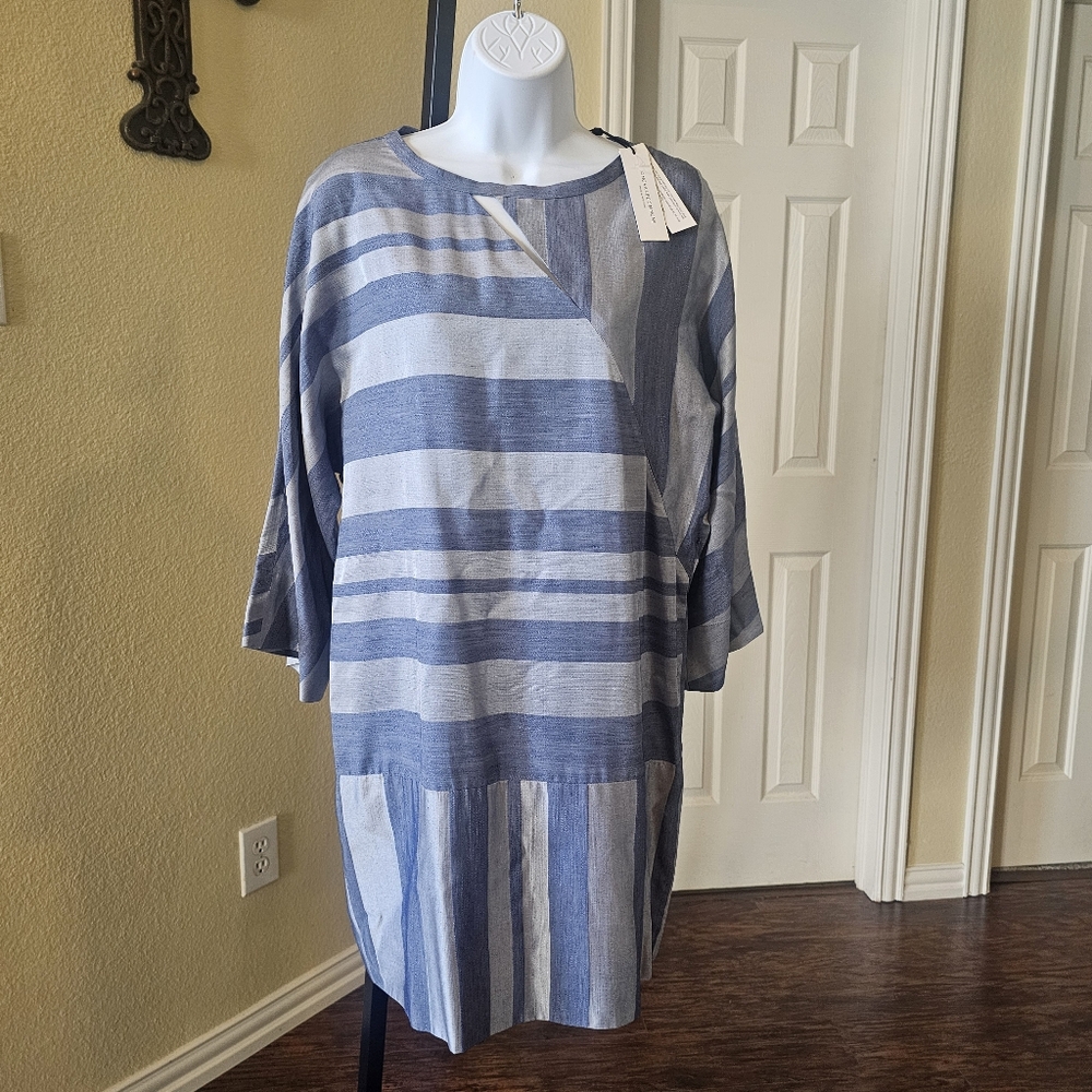 Kimora Lee Simmons Striped Tunic Dress Size 4 NWT